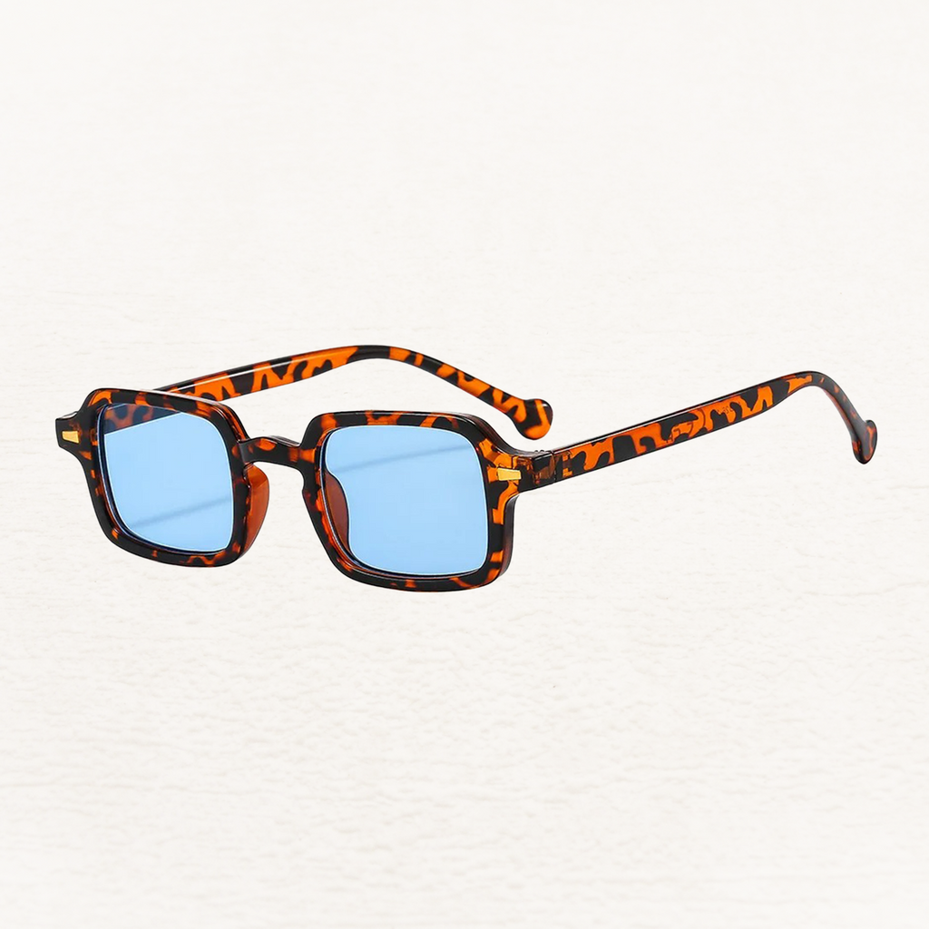 Retro Square Tortoiseshell Sunglasses for Women