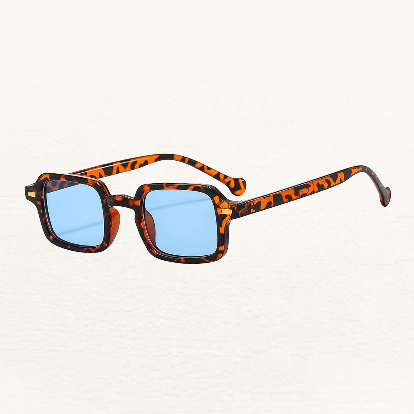 Retro Square Tortoiseshell Sunglasses for Women