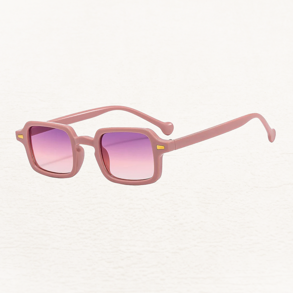 Retro Square Tortoiseshell Sunglasses for Women