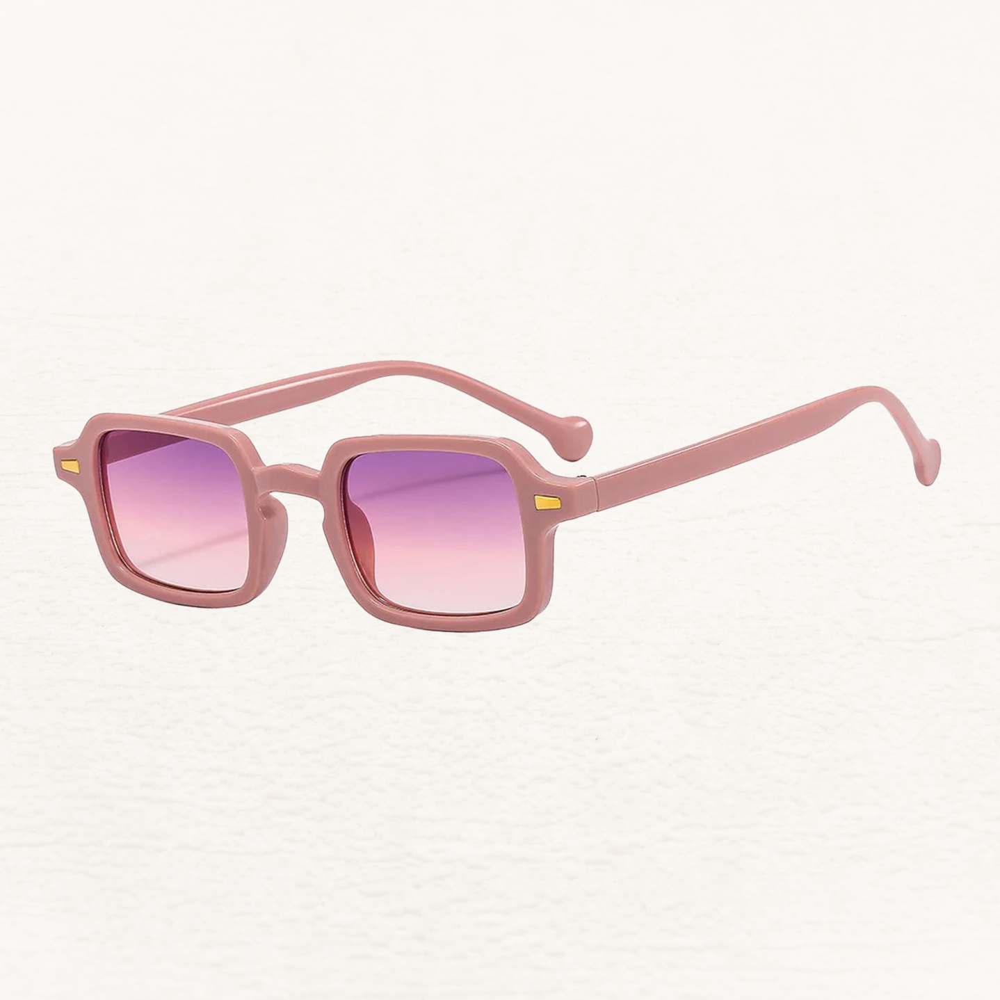 Retro Square Tortoiseshell Sunglasses for Women