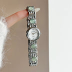 Elegant Round Dial Womens Quartz Watch